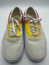 Vans Era Flame Off White Classic White Size US 7.5 Mens 9 Womens