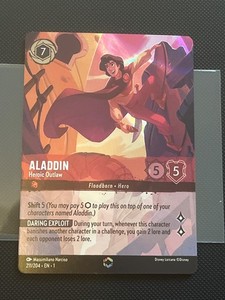 PSA10Disney Lorcana アラジン エンチャンテッド 481 Aladdin Enchanted Lorcana | eBay