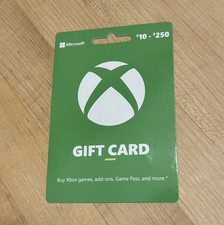 Microsoft Xbox Gift Card 250 for Xbox Console Games
