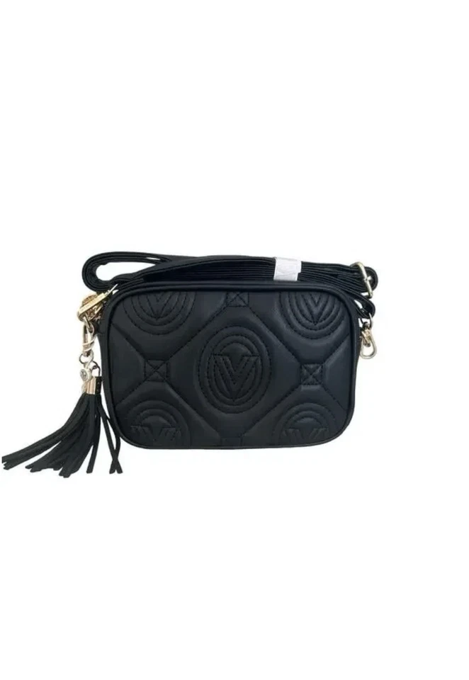 Bolso Bandolera Valentino Orlandi Cuero Vegano con Mini Cartera - Negro Foto 2 de 4