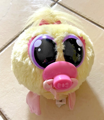 Flufflings Babies Sweetie Yellow Fluffy Vibrating Plush Toy - 2012