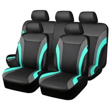 Leather Car Seat Covers Full Set,Waterproof Automotive Seat Covers for Mint