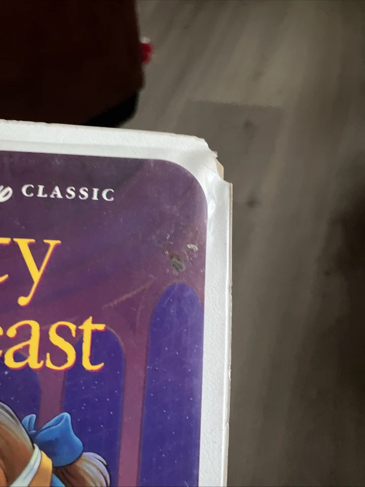 Beauty And The Beast VHS Tape 1992 Walt Disney's Black Diamond Classic- RARE - Image 2 of 4