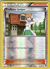 Professor Juniper Plasma Blast 84/101 Reverse Holo LP/NM