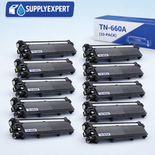 10PK TN660 Toner Cartridge for Brother TN-630 MFC-L2700DW HL-L2300D DCP-L2540DW