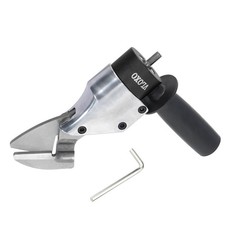 VLOXO Professional Metal Shear Drill Attachment, Sheet Cutter for Black