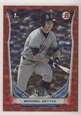 2014 Bowman Draft Red Ice 129/150 Michael Gettys #DP49 7fq