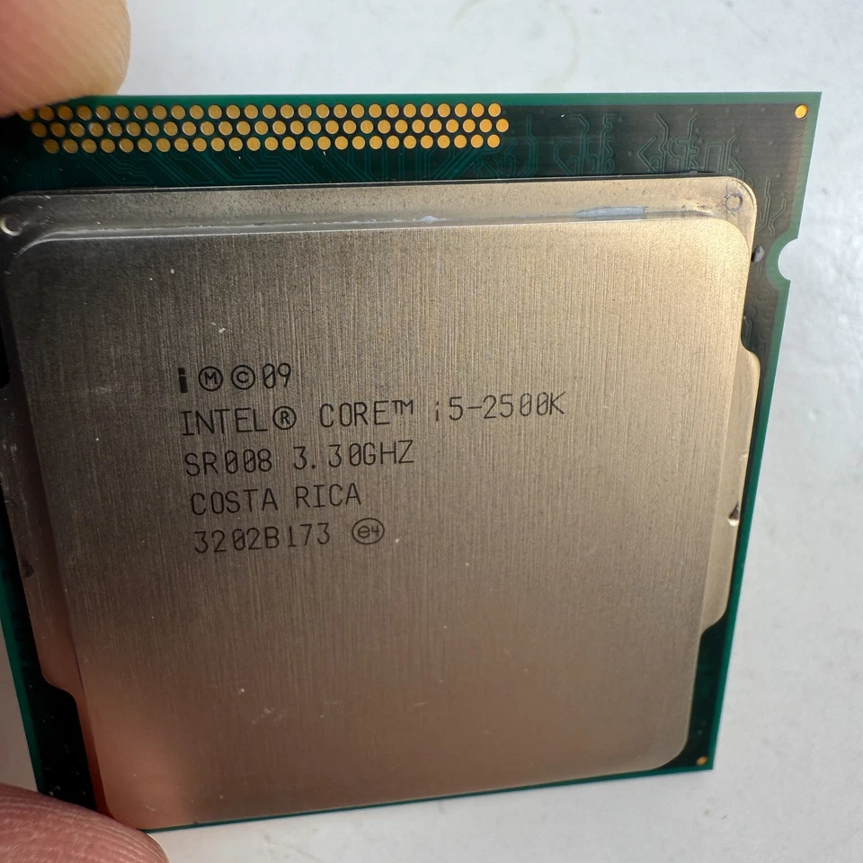 Intel Core i5-2500K 3.3GHz Quad-Core CPU Processor SR008 LGA1155 Socket - Image 2 of 4