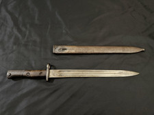 WWII WW2 Era FN M1924 Bayonet w/ Scabbard!