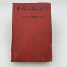 Vintage Black Beauty Anna Sewell 1940s Hardcover Grosset & Dunlap HB Book