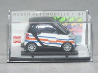 Busch 46121 Smart Fortwo 2007 Farbdesign Meisterschule 1:87 Neu + Ovp