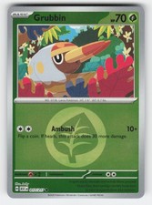 Grubbin (Energy Symbol Pattern) 017/217 NM Reverse Holo ASC ME: Ascended Heroes