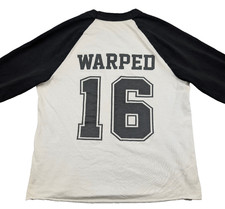 Camisa 16 Warped Tour Vans Off The Wall Hombres S Blanca Monopatín Punk Rock Concierto