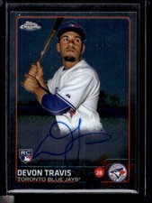 2015 Topps Chrome Rookie Autographs #ARDT Devon Travis