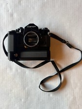 Canon A-1 SLR 35mm Film Camera W/ Moror Drive Not Tested