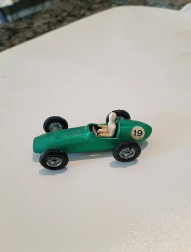 Vintage Matchbox 1962 Lesney Martin Dbr Race Car Number 19 Green With