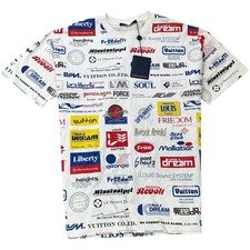 Louis Vuitton Men's Allover Logo T-Shirt White XL