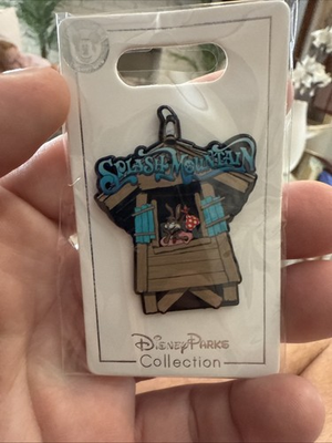 #ad Splash Mountain Trading Pin Brier Rabbit Tower $11.97