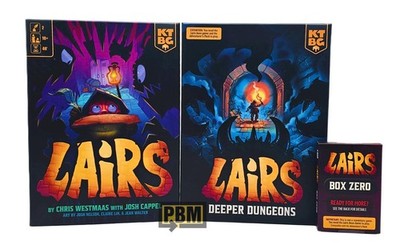 Lairs Kickstarter ALL-IN! Bundle by KTBG - SEALED