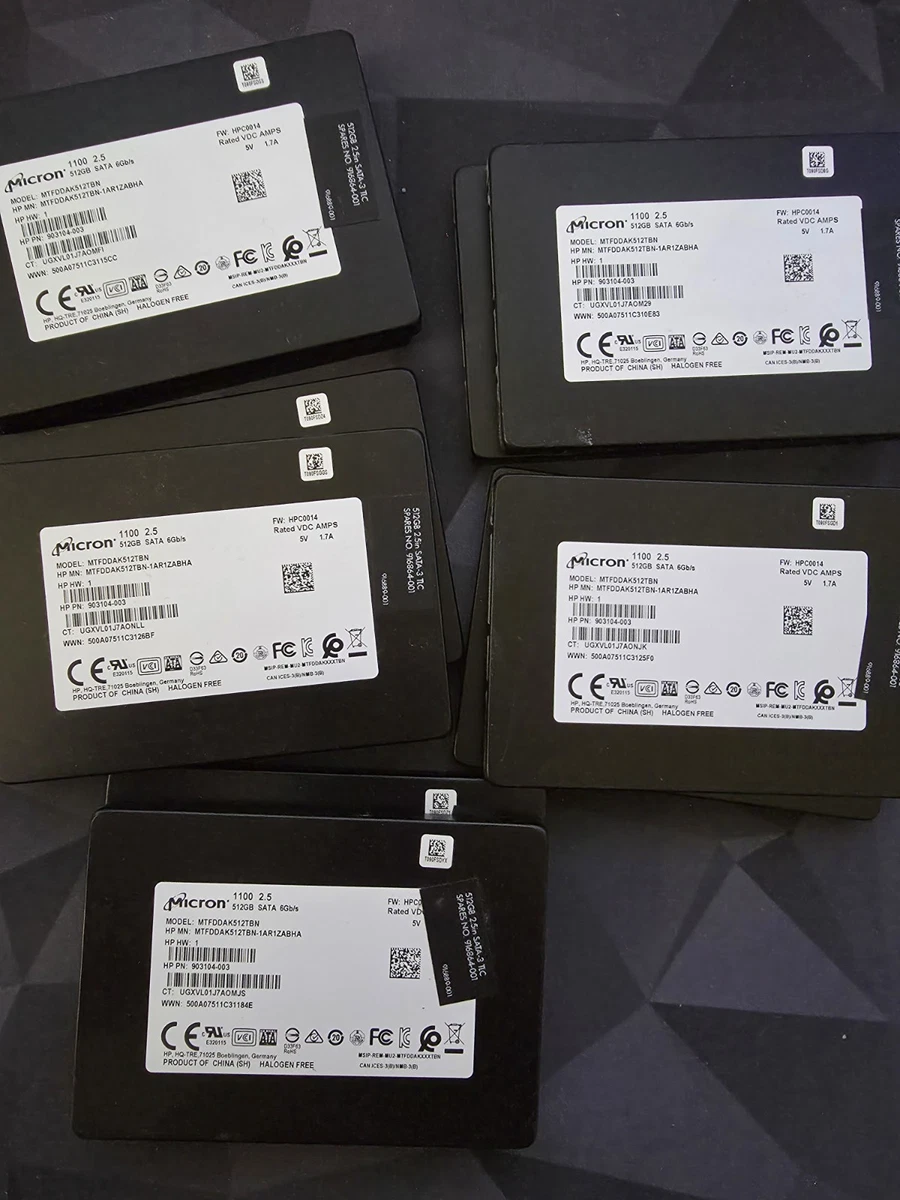 Micron SATA III 512 GB Solid State Drives for sale | eBay