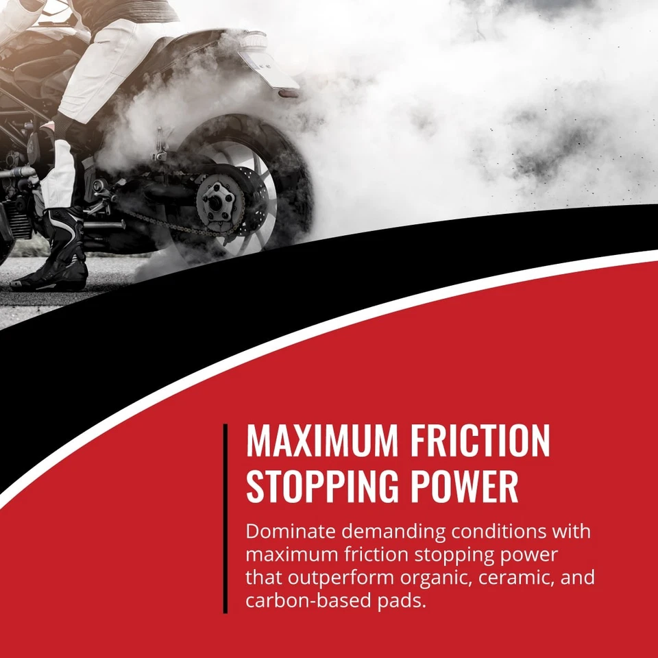 Juego de pastillas de freno traseras sinterizadas Honda CBR250R 2011-2013 kit completo sin ABS nx Foto 4 de 4