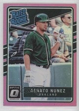 2017 Panini Donruss Optic Rated Rookies Pink Prizm Renato Nunez #56 0eq