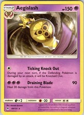 Aegislash 49/131 Rare Forbidden Light Pokemon Near Mint