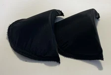 shoulder pads sewing-women-men-1" sponge-black-foam-covered