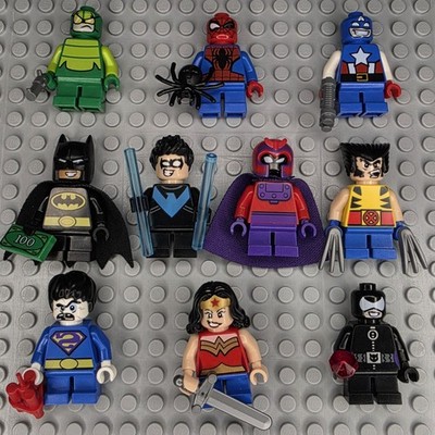 Lego Super Heroes Mighty Micros Minifigures Lot