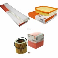 Mahle / Knecht Innenraumfilter LA 102 Luftfilter LX 1250 ÖLfilter OX 387D