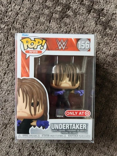 Funko Pop WWE Undertaker #156 Target Exclusive With Protector