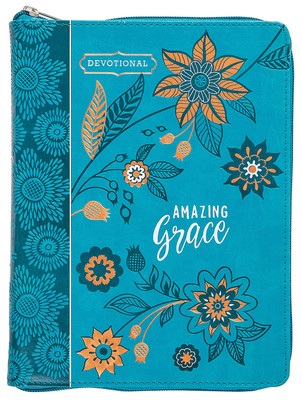 Amazing Grace: Ziparound 365 Day Devotional (Faux Leather)   Engaging Devo...