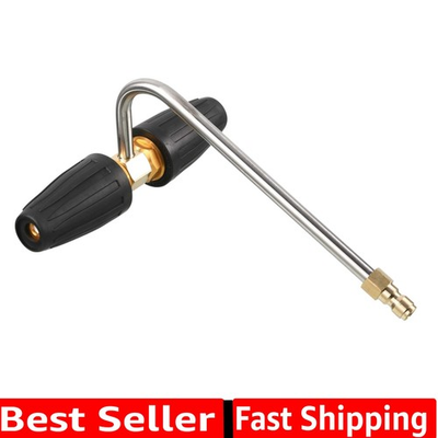 #ad #ad Gutter Cleaner Attachment for Pressure Washer 2 Rotating Turbo Nozzle 1 4 I... $49.39