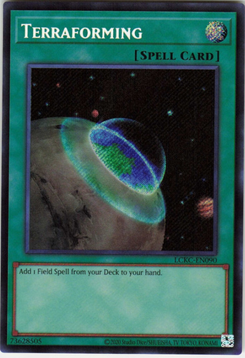 Terraforming LCKC-EN090 - Secret Rare - Unlimited Ed. - NM/M
