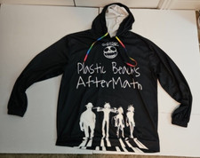 Gorillaz Band Hoodie Sweatshirt 3XL Adult Black Band Concert Plastic Beach's