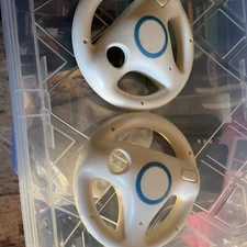 Nintendo Wii Beastron 2x Mario Kart Racing Steering Wheel Remote (7)