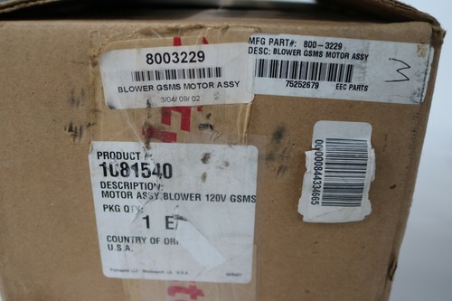 Frymaster 108-1540 Blower GSMS Motor Assembly 120V 800-3229 Made USA - Picture 2 of 8