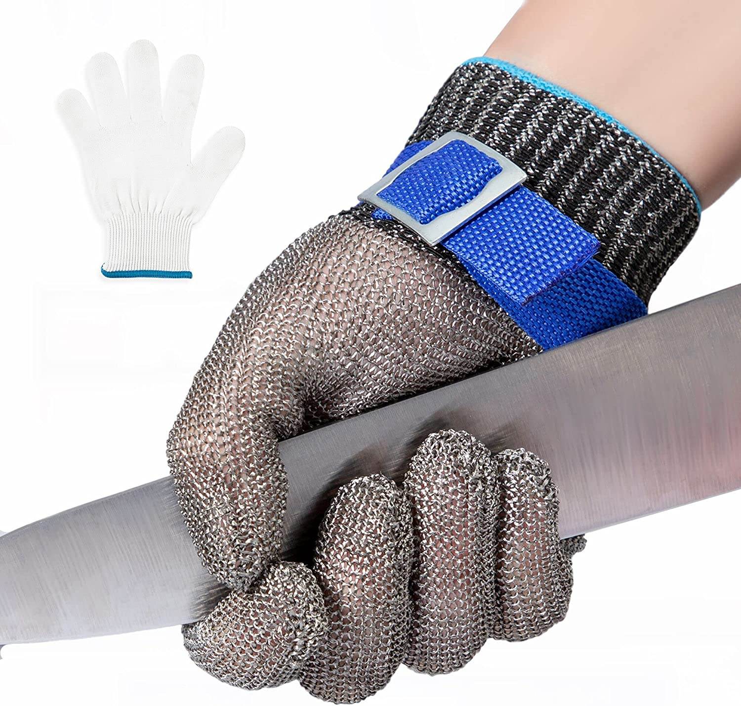 Guantes Resistentes Cortes Proteccion LEVEL 5 Para Jardín Cortar Carne Cocina