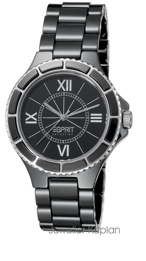ESPRIT COLLECTION CERAMIC SCHWARZ Damenuhr EL101322F02 Damen Uhr