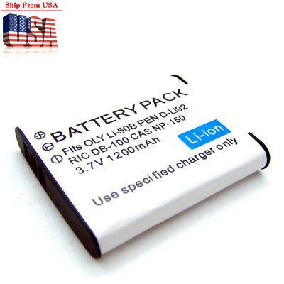 US Battery For Olympus Traveller SH-21 SH-25 MR SZ-10 SZ10 SZ-11 SZ11 SZ-12 SZ12