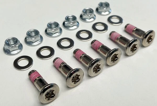 NICKEL TORX HUSQVARNA SPROCKET TORX BOLTS TE150 TE250i TE300  - Image 3 of 3