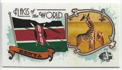 2024 Topps Allen & Ginter Kenya #FOTW-7 Mini Flags of the World