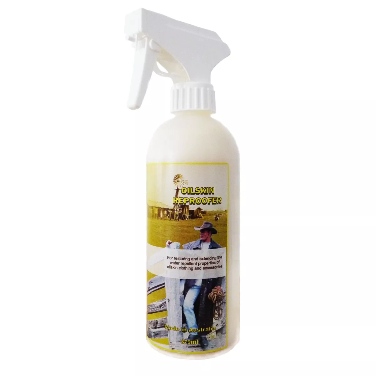 Australian Spray on Waterproofing for Oilskin Wax Cotton dressing