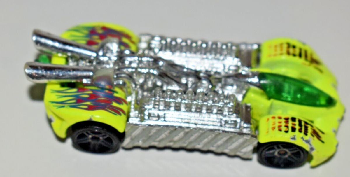 Hot Wheels 2000 Yellow Krazy 85 Made in Malaysia | eBay