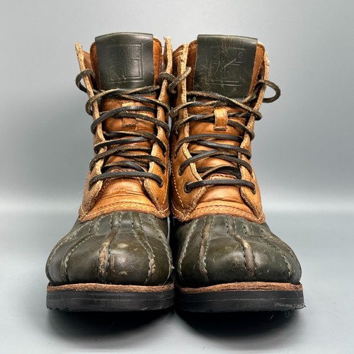 Frye Veronica Damen 6,5 braun Leder Lammfell Entenstiefel Schnürstiefel halbhoch - Bild 5 von 12