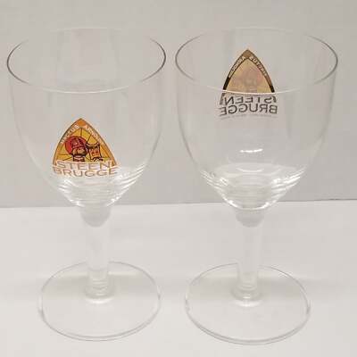 Steen Brugge Stemmed Beer Glass Set of 2