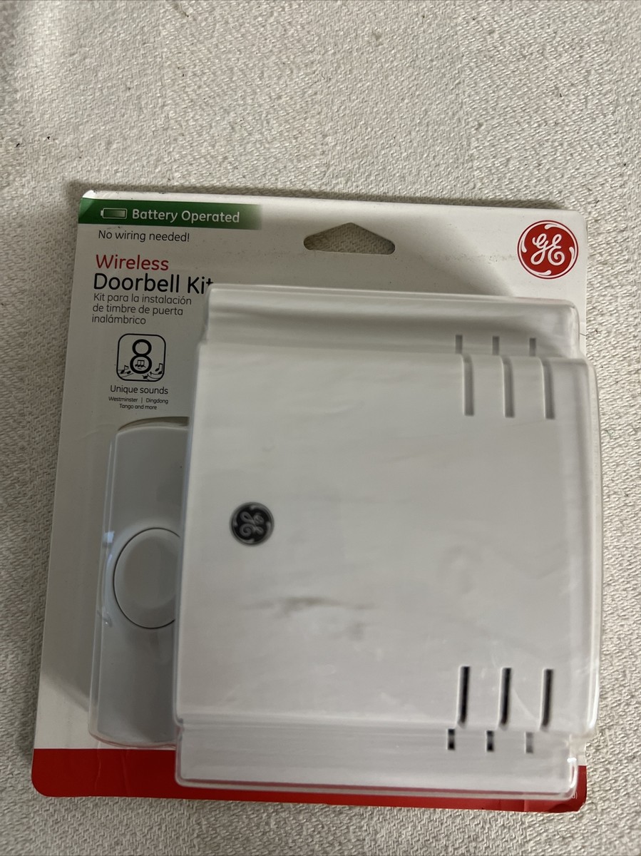 Battery Operated Door Chime Kit with Melodies by GE