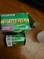 Lot of 2 Fujicolor Film 200 and Fujicolor Film 100