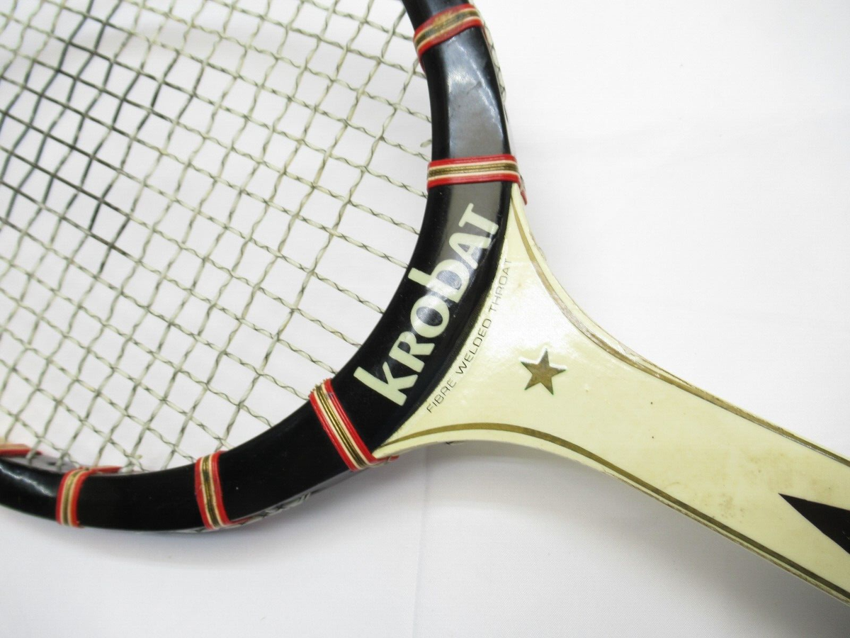 Flèche Raquette De Tennis Vintage Spalding Années 1930 - Modèle Arrow BC En Bois - Pièce Ancienne