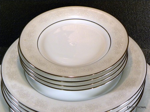 20 pcs MISTY 2883 by NORITAKE CONTEMPORY FINE CHINA ~ 4 X 5 Piece Place Settings - Picture 3 of 15